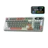 Royal Kludge S98 Tri-Mode Hot-Swappable Brown Switch Mechanical Keyboard With Display